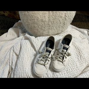 White Sperry Sneakers